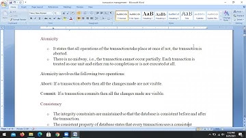 JNTUK R19 DBMS UNIT V LECTURE 10 BY KVR