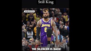 Lebron James The Silencer Celebration after big shot | Lebron Celebrates big shot | Lakers Anthem