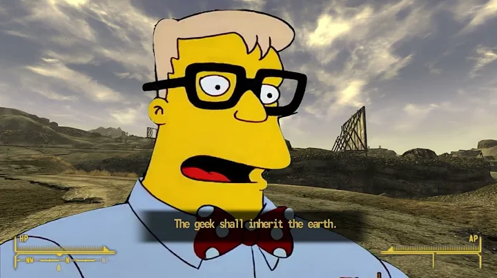 When you make a 10 strength and 10 intellect character in Fallout - DayDayNews