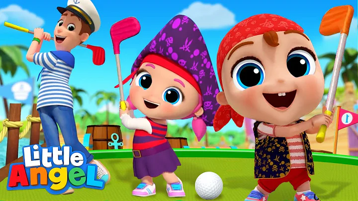 Putt Putt Mini Golf Song | Little Angel Kids Songs...