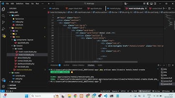 Tutorial membuat website hotel menggunakan laravel livewire part 6