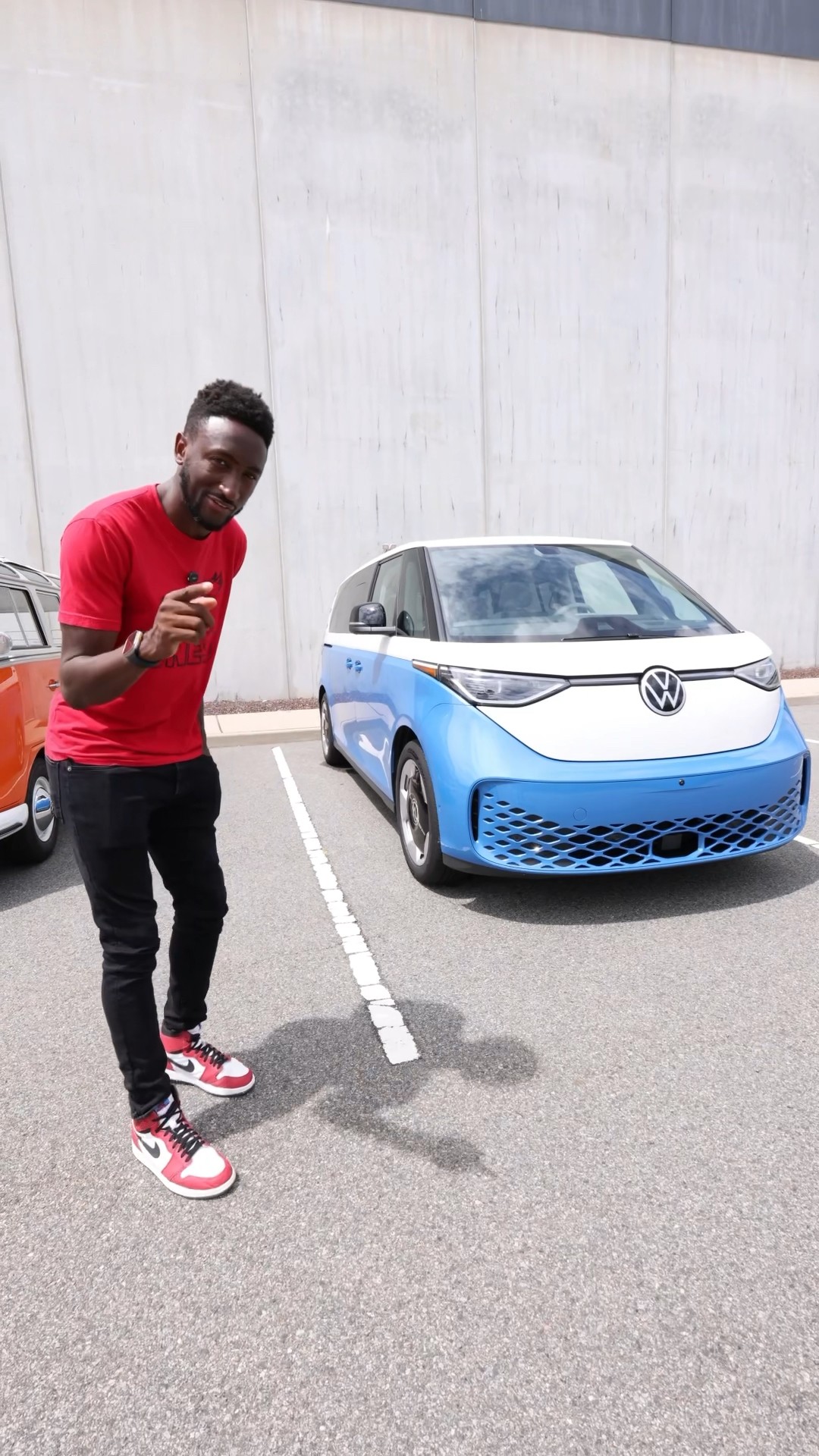 The Electric VW bus is LOADED
