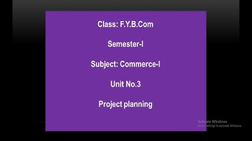 F. Y. B. Com |Commerce- 1 | Unit- 3 | Statutory requirement of business unit promotion