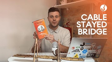2024 CuriousDIY Project Kit - Cable-Stayed Bridge