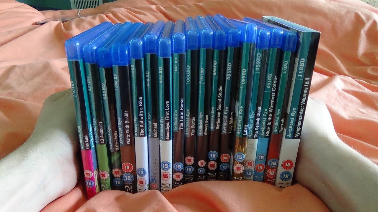 My Artificial Eye Bluray Collection So Far You My Artificial Eye Bluray Collection So Far