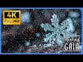 ❄🎄 [4K] Sonido de COPOS de NIEVE Cayendo ▶ Invierno RELAJANTE ⛄❄ [8 HORAS]