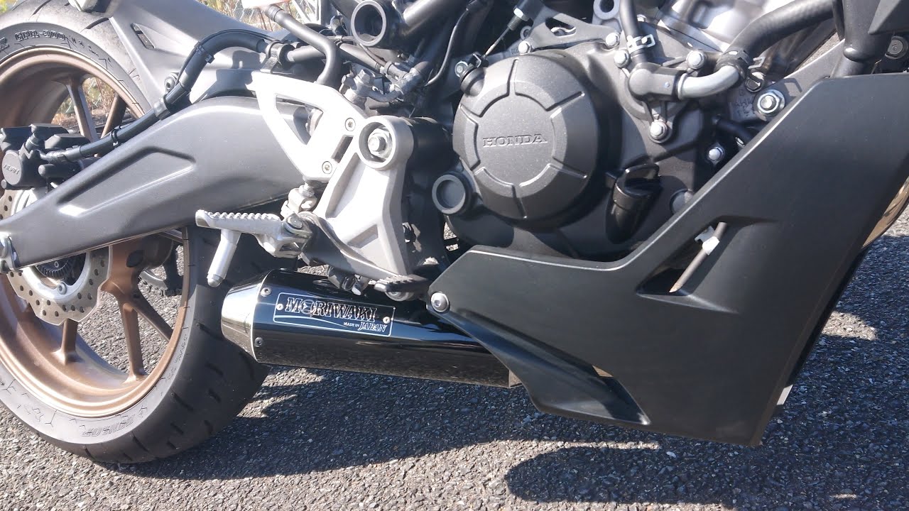 CB125R モリワキマフラー NEO CLASSIC 純正マフラー比較 - YouTube