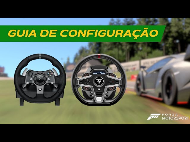 Guia completo da config para volante no Forza Motorsport - YouTube