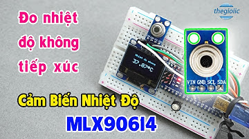 MLX90614 Mạch Cảm Biến Nhiệt Độ -40 → +125°C / MLX90614 Temperature Sensor Module