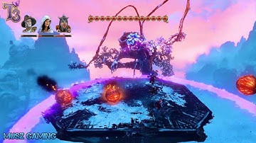 Trine 3 Gameplay #8 - The Beast In The Trees (Story ending) [HUN]