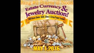 May 1st 2016 Double Feature Auction!