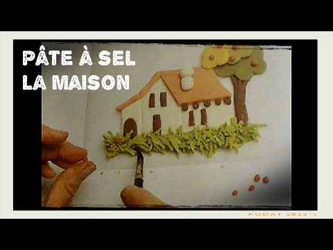 Maison en pâte à sel Maison en pâte à sel