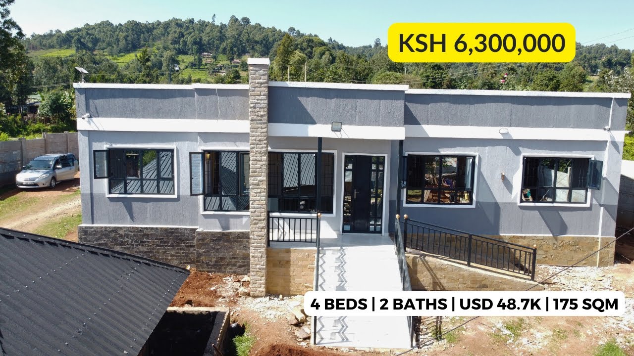 Ksh 6.3M Kisii House with 5 Star Finishes - Watch the Tour