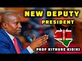 Prof. Kithure Kindiki Appointed Deputy President After Rigathi Gachagua's Impeachment