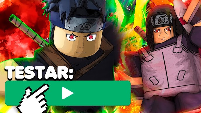 CRIEI UM EXÉRCITO DE NINJAS DO NARUTO PARA BATALHAR NO ROBLOX