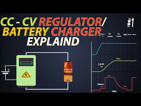 How does a Li-ion Battery Charger work? CCCV Battery Charging | CCCV regulator | Li-ion cell charger