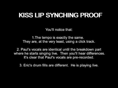 Kiss Lip sync proof - 