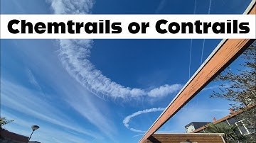 Contrails / Chemtrails / Militaire oefeningen of gewoon een Cessna met een lekke motor 🤣
