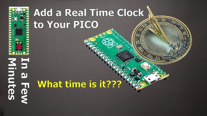 Any sample for Raspberry Pi Pico RTC? · Issue #6831 · micropython