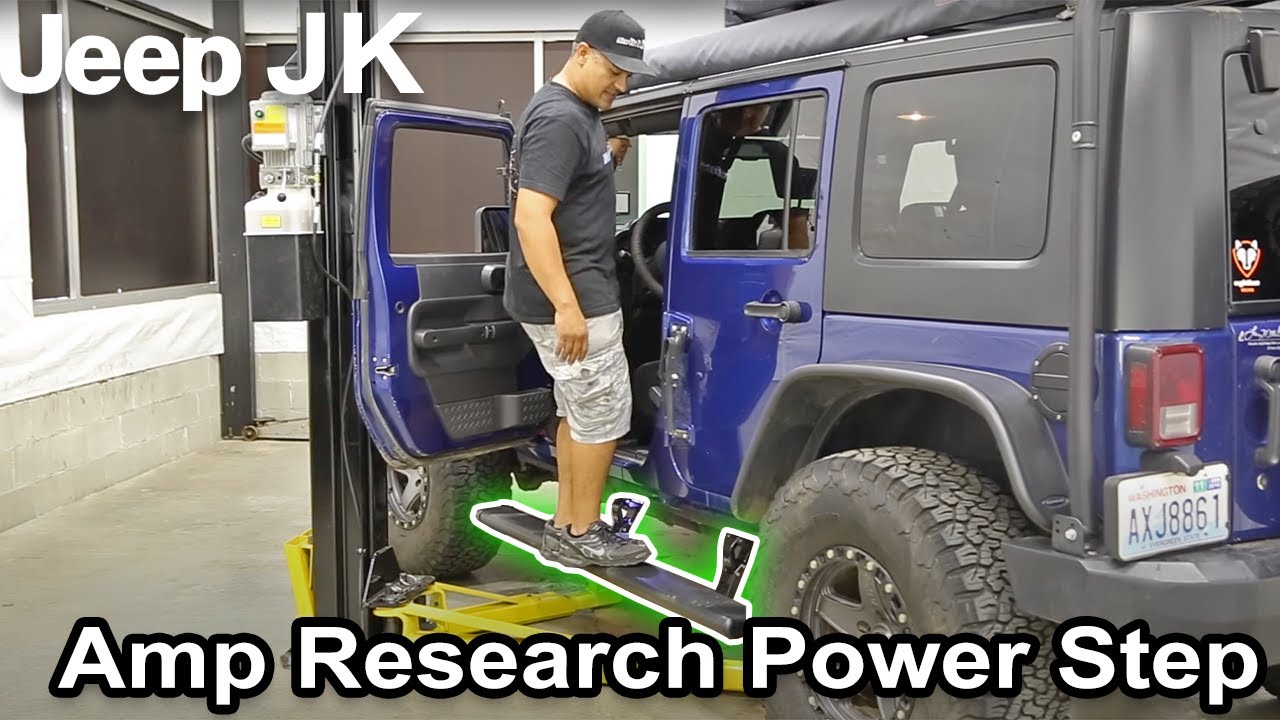 Total 60+ imagen amp research power step jeep wrangler install