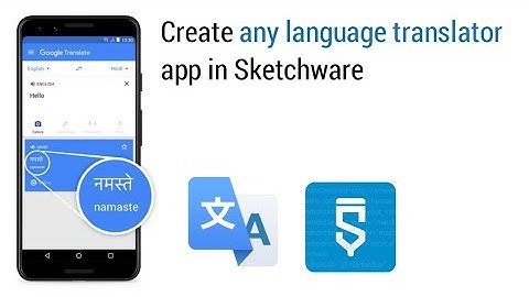Create a language translator app in Sketchware pro || Sketchware languages translator app.