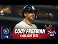 Rangers 3B Cody Freeman 2025 Minor League Baseball Highlights | Bally Sports Live