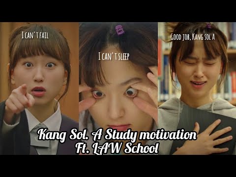 Kang Sol A Study Motivation Ft Law School I Can T Fail 