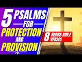 Psalm 23, psalm 34, psalm 84, psalm 80, psalm 77 (Prayer for protection Bible verses for sleep)