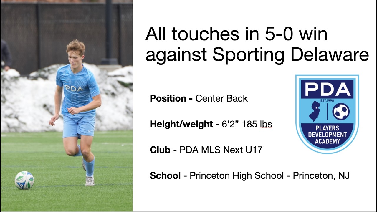 Kingston Lipsey all touches against Sporting Athletic Club