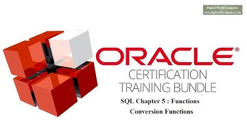 Chapter 5.1 SQL conversion functions Single row function