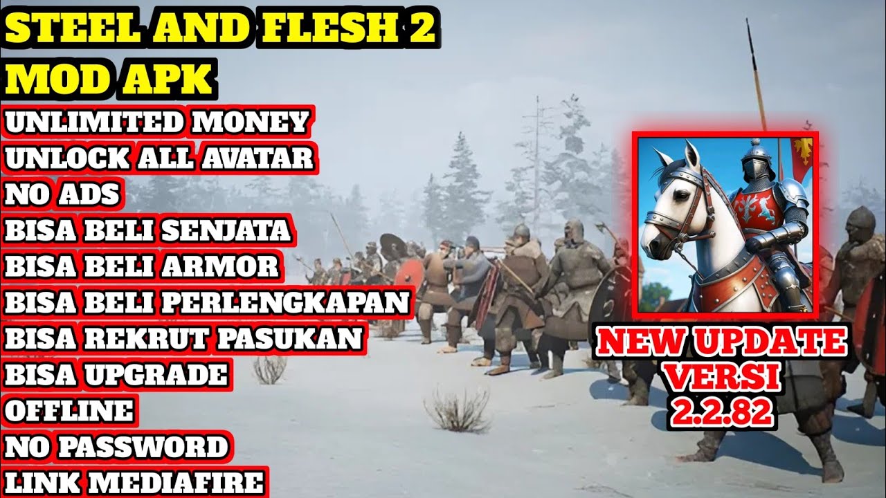 Steel and flesh 2 mod apk terbaru versi 2.2.82 new