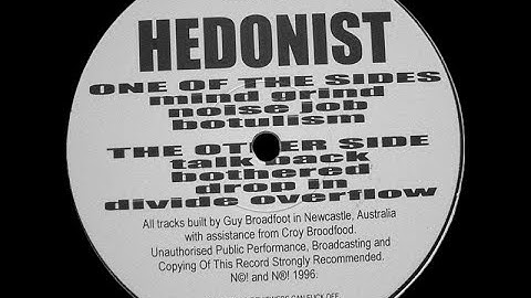 Hedonist - Botulism | A3 | FIST08