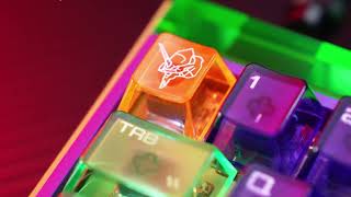 MelGeek x Evangelion EVA-01 MADE68 Ultra  Mechanical Gaming Keyboard