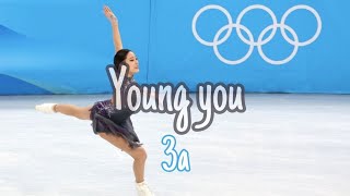 Young You (KOR) all triple axels (3A)