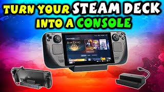 How To Turn Your Steam Deck Into A Console, Easiest Ways - Explained Step By Step!