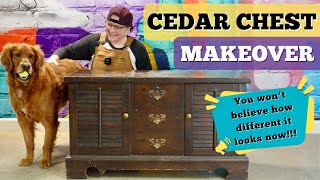 Restoring a Lane Cedar Hope Chest
