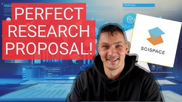 How to write a strong research proposal with SciSpace AI Writer