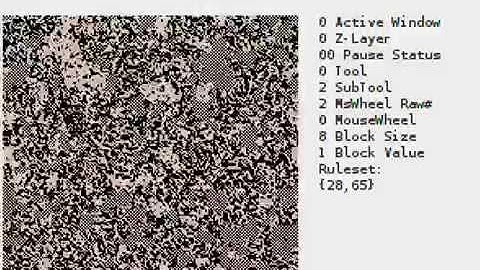 A Deterministic Cellular Automata that shows probabilistic emergence after a 