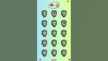 🧟‍♂️ Emoji Quest: Find the Odd One Out #FindTheOdd #EmojiGame