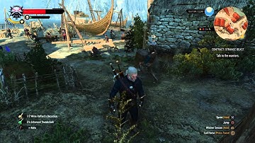 The Witcher 3: Wild Hunt Broken Walk Animation v1.04 PS4