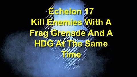 Ghost Recon Breakpoint : Echelon Rank 17 : Kill Enemies With A Frag Grenade & A HDG At The Same Time