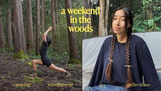 Camp With Me In The Woods | a taste of a simple life  *Healing & Wholesome