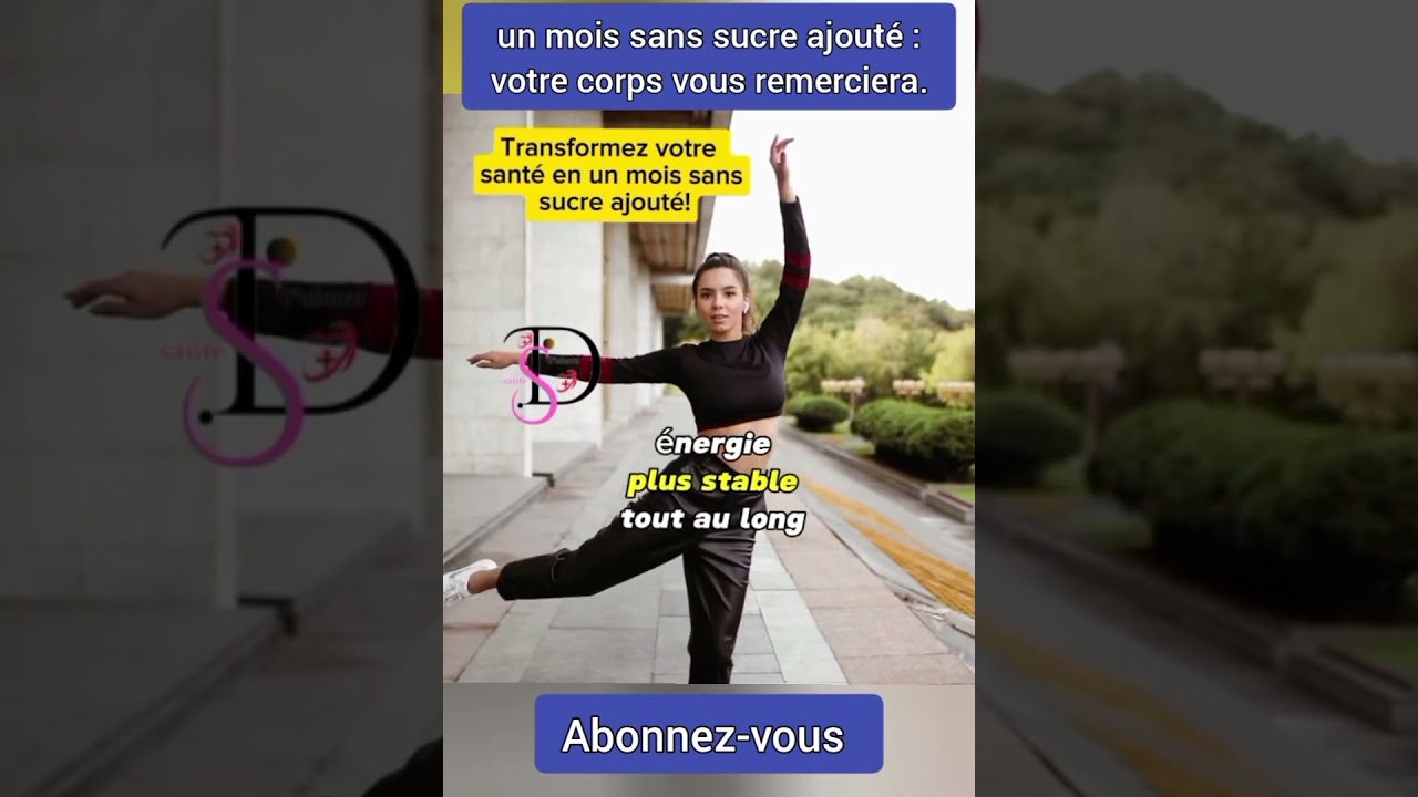 🚨🔥Faites juste un mois sans sucre ajouté : votre corps vous remerciera. #bienêtre #nutrition #santé