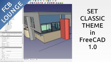 Enable Classic UI Theme in FreeCAD 1.0