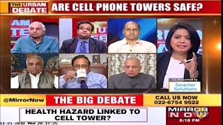 Mr Rajan S Mathews Dg Coai On The The Urban Debate On Mobile Towers Mirror Now