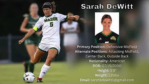 Sarah DeWitt - Highlight Reel 2022