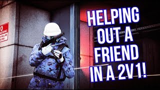 Helping out a friend that got 2v1ed by TRYHARDS! GTA Online