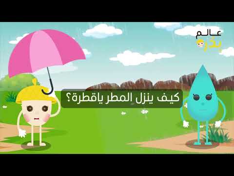 كيف ينزل المطر عالم بذرة