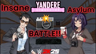 Yandere Simulator Insane Asylum Battle!!