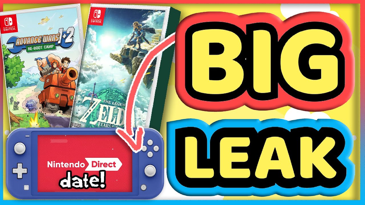 NEW Nintendo Switch Leaks Appear!  February 2023 Nintendo Direct, Zelda  Totk & MORE! 